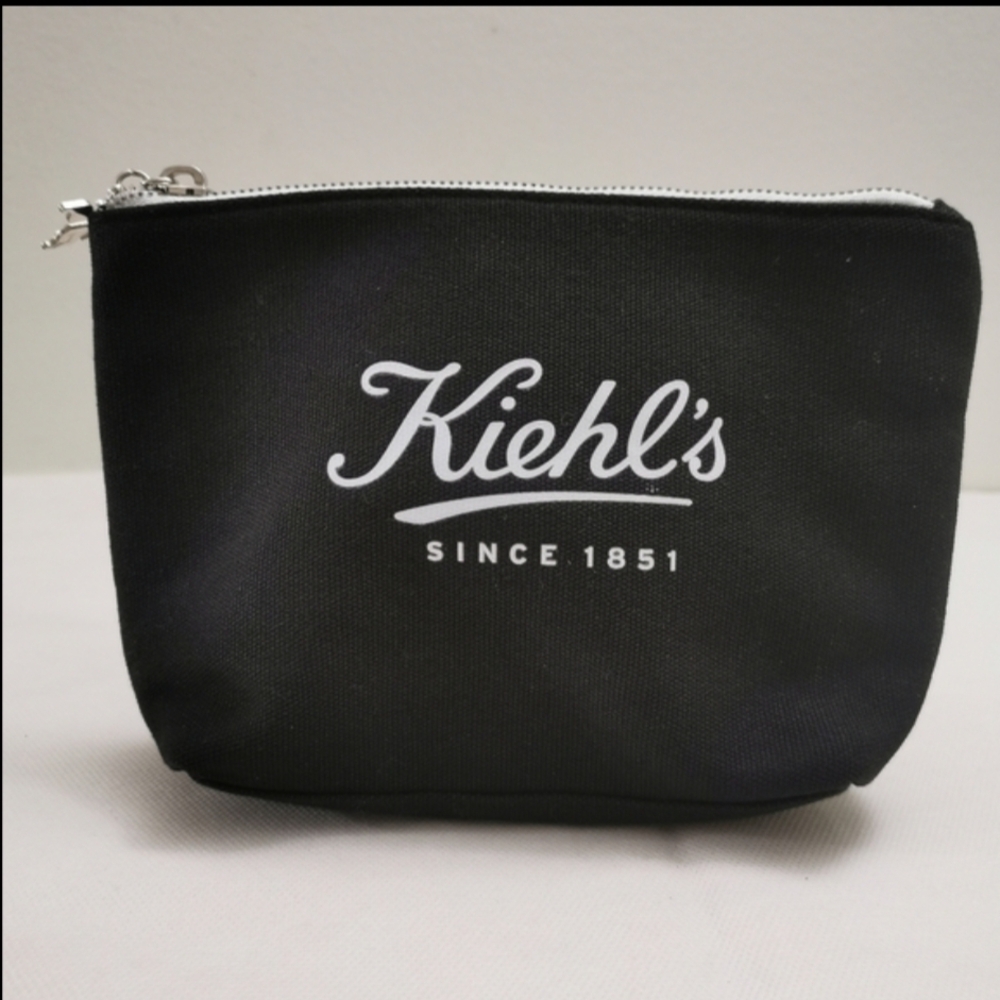 Kiehl's Canvas Makeup Cosmetic Bag